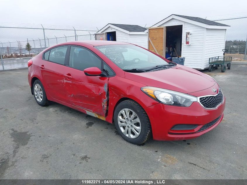 2015 Kia Forte VIN: KNAFK4A64F5409335 Lot: 11982271