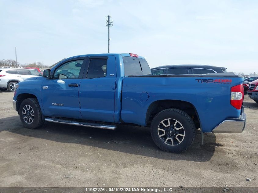 2019 Toyota Tundra Double Cab Sr/Sr5 VIN: 5TFUY5F11KX820430 Lot: 11982276