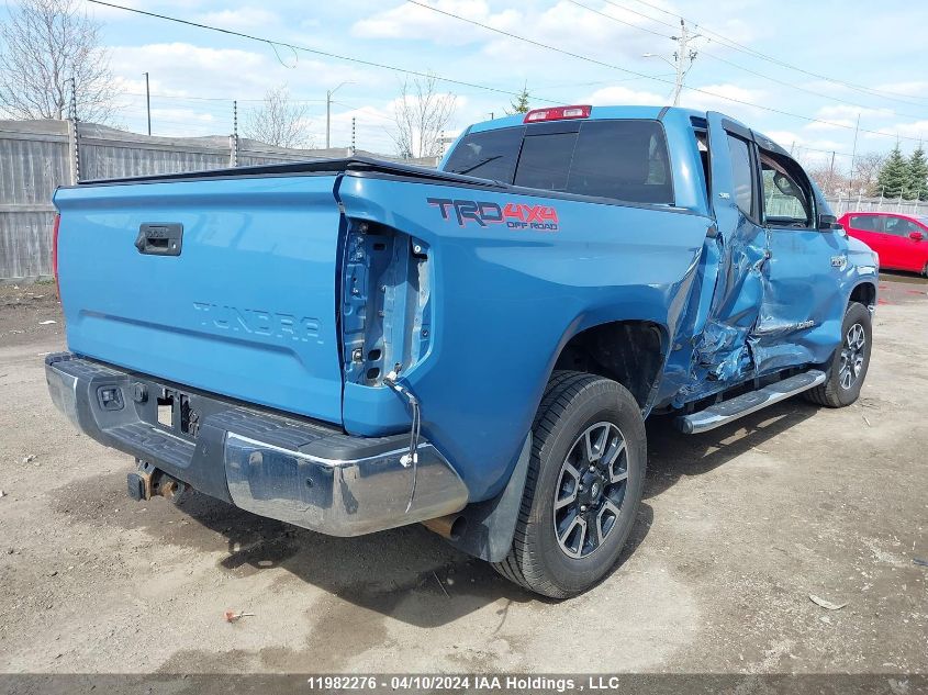 2019 Toyota Tundra Double Cab Sr/Sr5 VIN: 5TFUY5F11KX820430 Lot: 11982276