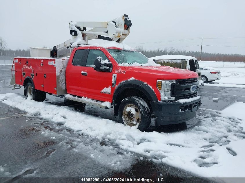 2018 Ford F550 Super Duty VIN: 1FD0X5HT6JEC30651 Lot: 11982290