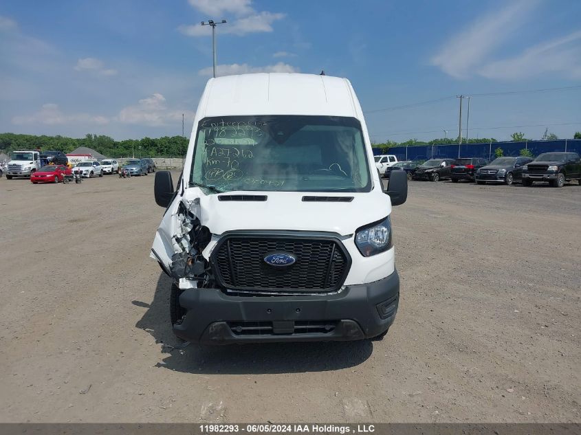 2022 Ford Transit T-250 VIN: 1FTBR3U84NKA27262 Lot: 11982293