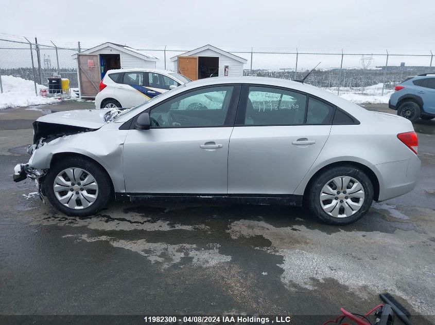 2013 Chevrolet Cruze VIN: 1G1PL5SH1D7136679 Lot: 11982300