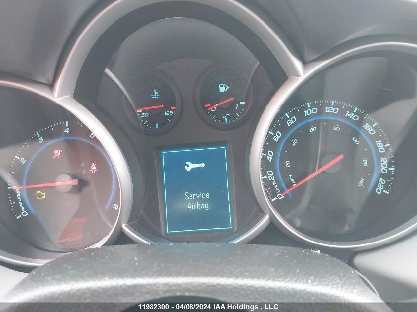 2013 Chevrolet Cruze VIN: 1G1PL5SH1D7136679 Lot: 11982300