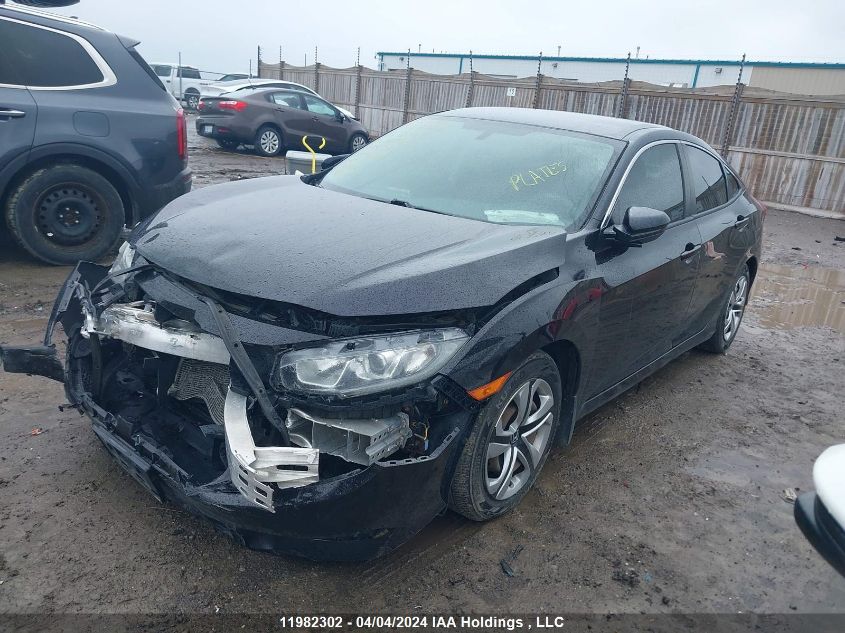 2016 Honda Civic Sedan VIN: 2HGFC2F54GH007542 Lot: 11982302