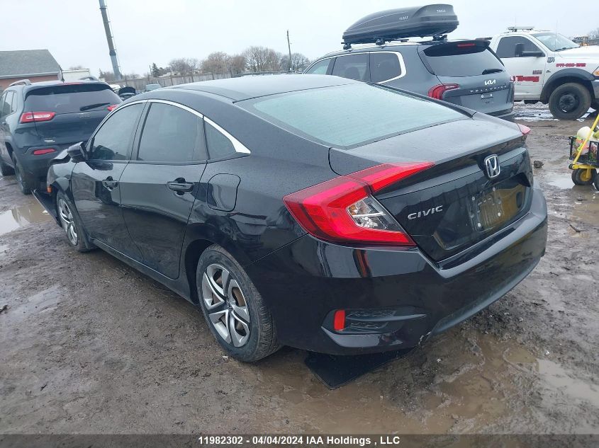 2016 Honda Civic Sedan VIN: 2HGFC2F54GH007542 Lot: 11982302