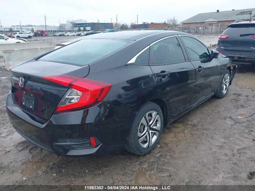 2016 Honda Civic Sedan VIN: 2HGFC2F54GH007542 Lot: 11982302