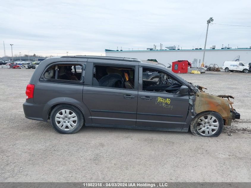 2015 Dodge Grand Caravan Se/Sxt VIN: 2C4RDGBG6FR679074 Lot: 11982318