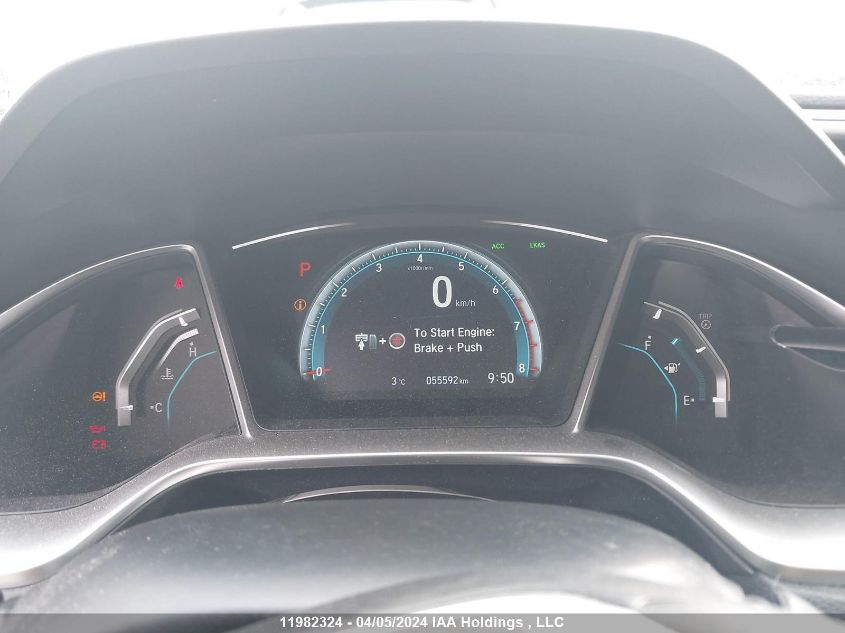 2018 Honda Civic VIN: 2HGFC3B4XJH450885 Lot: 11982324