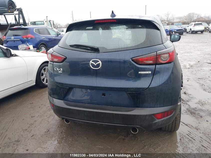 2021 Mazda Cx-3 Grand Touring VIN: JM1DKFD76M1511122 Lot: 11982330