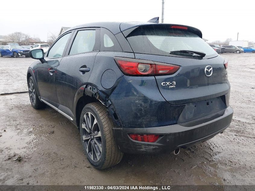 2021 Mazda Cx-3 Grand Touring VIN: JM1DKFD76M1511122 Lot: 11982330