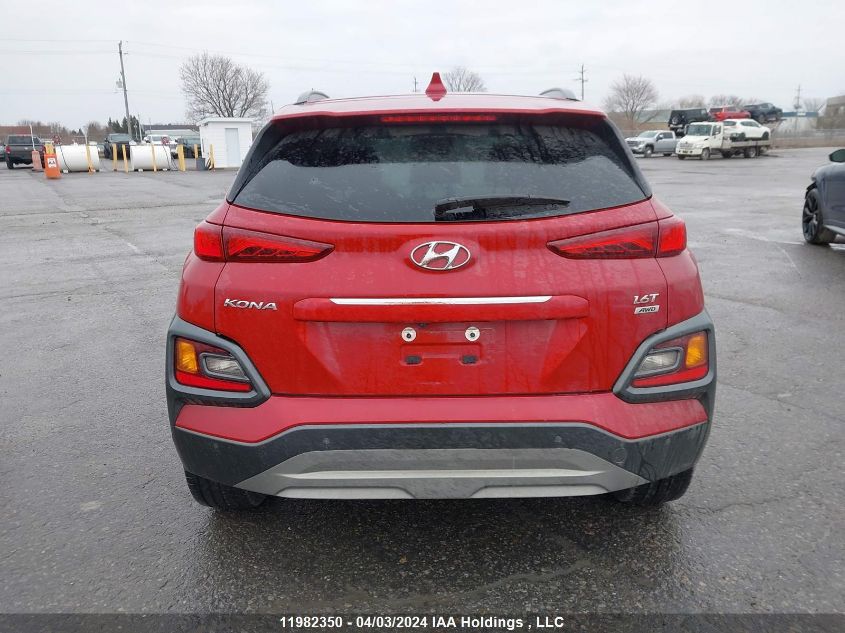 2021 Hyundai Kona Ultimate VIN: KM8K5CA56MU641931 Lot: 11982350