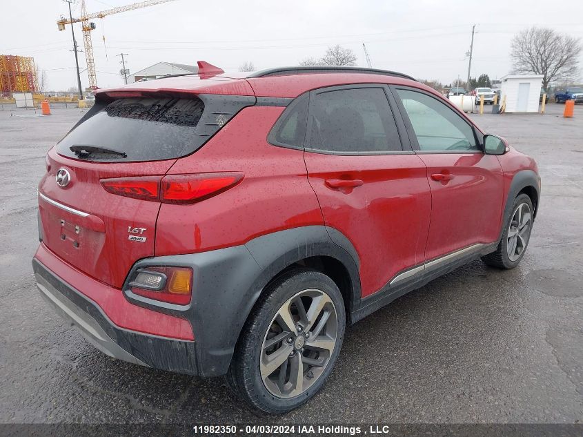 2021 Hyundai Kona Ultimate VIN: KM8K5CA56MU641931 Lot: 11982350