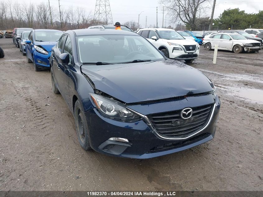 2014 Mazda Mazda3 VIN: 3MZBM1V77EM111736 Lot: 11982370