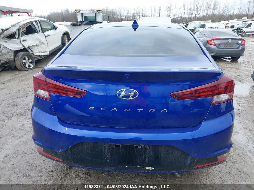 2020 Hyundai Elantra Sel/Value/Limited VIN: KMHD84LF5LU014700 Lot: 11982371