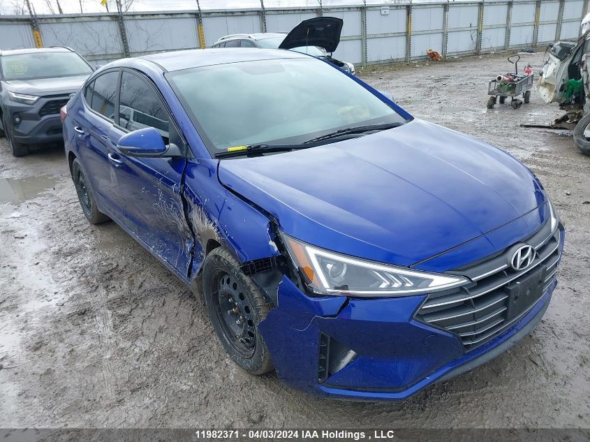 2020 Hyundai Elantra Sel/Value/Limited VIN: KMHD84LF5LU014700 Lot: 11982371