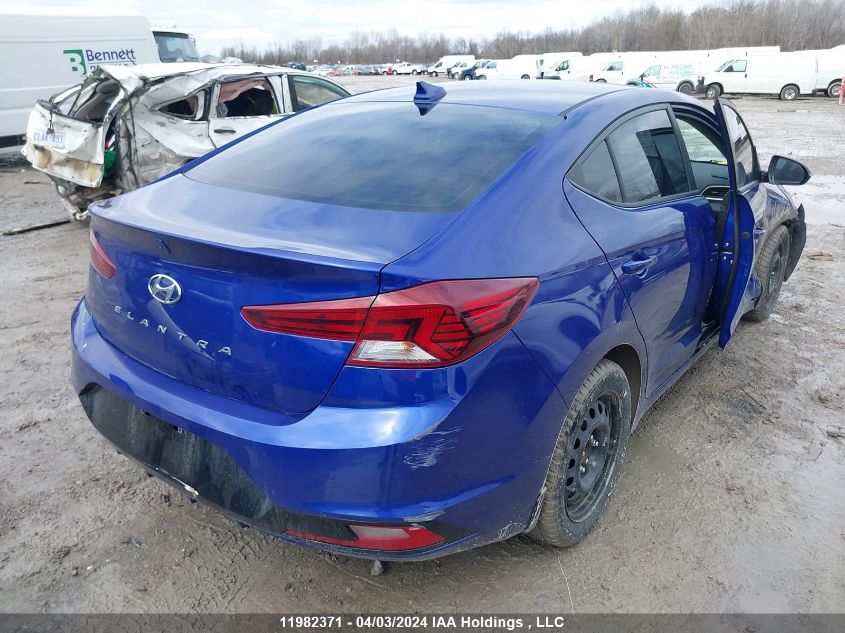 2020 Hyundai Elantra Sel/Value/Limited VIN: KMHD84LF5LU014700 Lot: 11982371