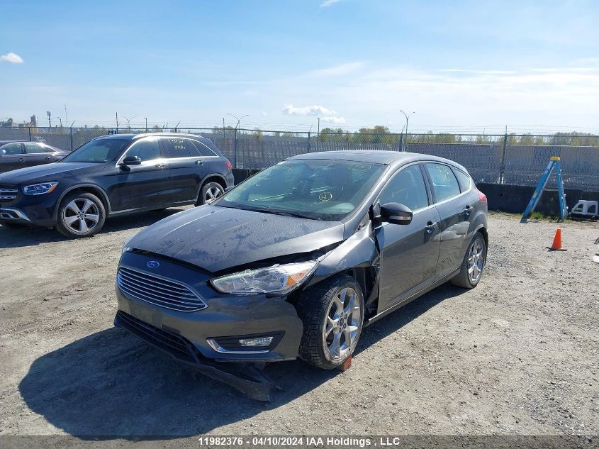 2018 Ford Focus Titanium VIN: 1FADP3N2XJL296448 Lot: 11982376