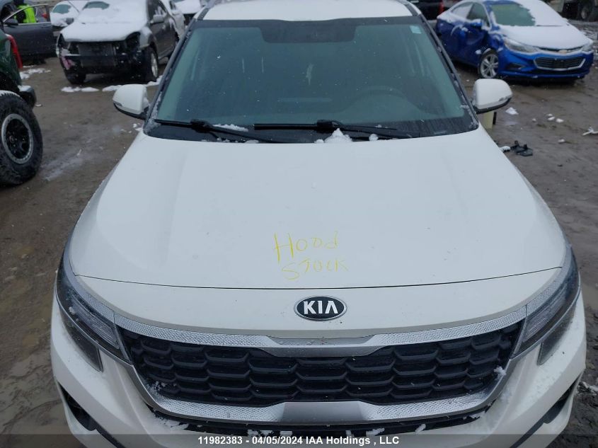 2021 Kia Seltos VIN: KNDEPCAA5M7141539 Lot: 11982383