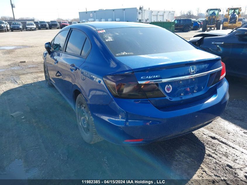 2014 Honda Civic VIN: 2HGFB2F47EH013861 Lot: 50810274