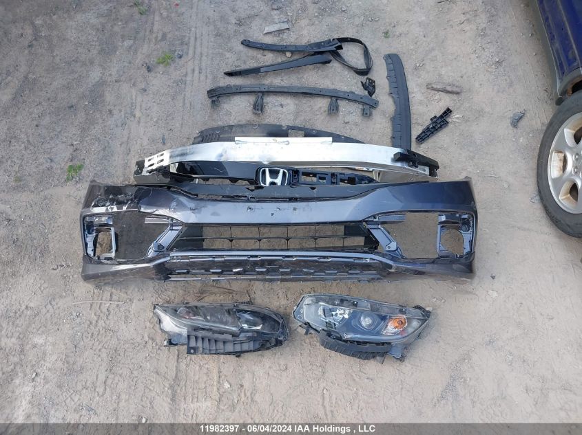 2020 Honda Civic VIN: 2HGFC2F76LH012740 Lot: 11982397