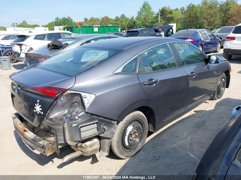 2020 Honda Civic VIN: 2HGFC2F76LH012740 Lot: 11982397