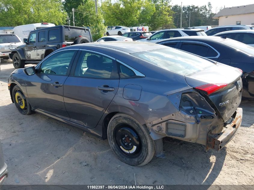 2020 Honda Civic VIN: 2HGFC2F76LH012740 Lot: 11982397