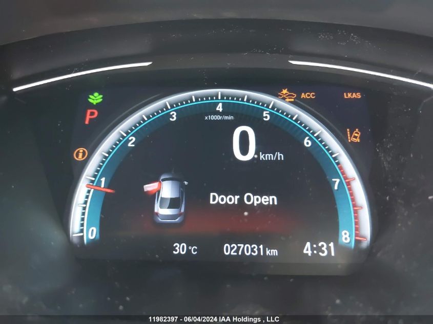 2020 Honda Civic VIN: 2HGFC2F76LH012740 Lot: 11982397