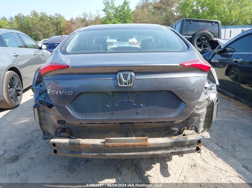 2020 Honda Civic VIN: 2HGFC2F76LH012740 Lot: 11982397