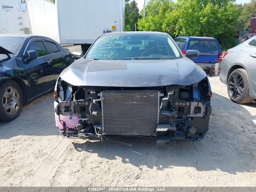 2020 Honda Civic VIN: 2HGFC2F76LH012740 Lot: 11982397