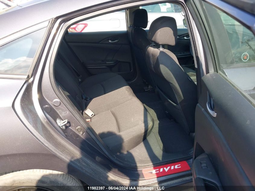 2020 Honda Civic VIN: 2HGFC2F76LH012740 Lot: 11982397