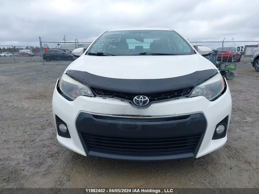2015 Toyota Corolla Le VIN: 2T1BURHE5FC456009 Lot: 11982402