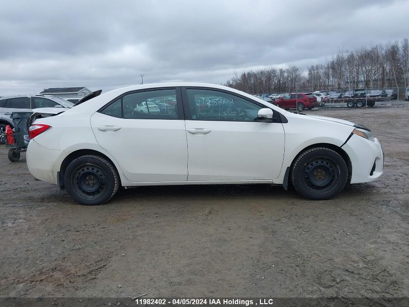 2015 Toyota Corolla Le VIN: 2T1BURHE5FC456009 Lot: 11982402