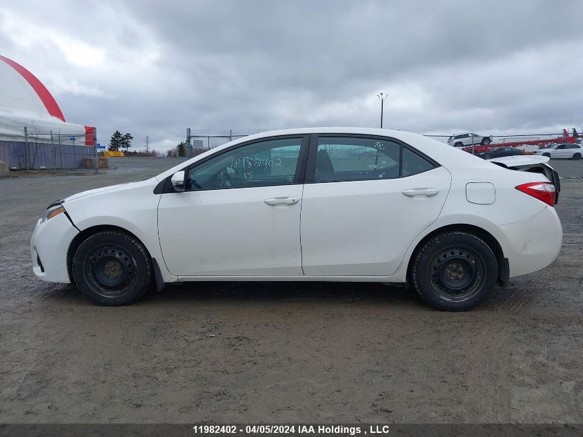 2015 Toyota Corolla Le VIN: 2T1BURHE5FC456009 Lot: 11982402