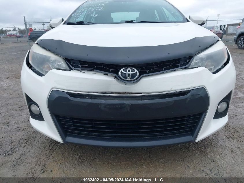 2015 Toyota Corolla Le VIN: 2T1BURHE5FC456009 Lot: 11982402