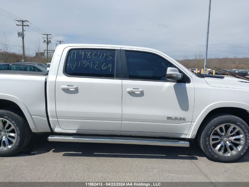 2022 Ram 1500 Laramie VIN: 1C6SRFJT5NN134269 Lot: 11982413