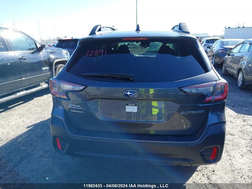 2022 Subaru Legacy Outback VIN: 4S4BTDAC7N3158742 Lot: 11982435