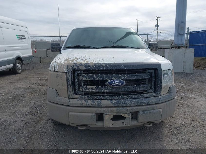 2013 Ford F150 Super Cab VIN: 1FTEX1EM2DKE95590 Lot: 11982465