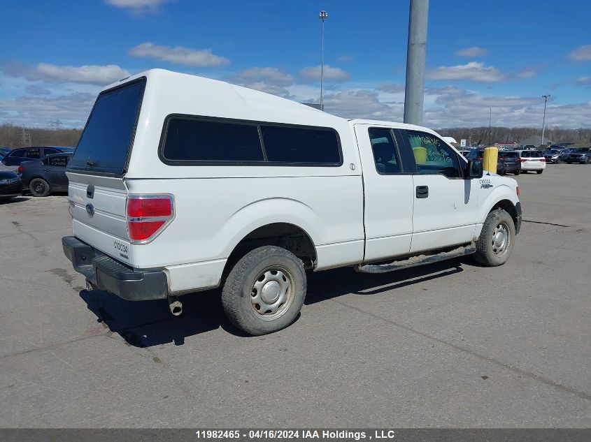 2013 Ford F150 Super Cab VIN: 1FTEX1EM2DKE95590 Lot: 11982465