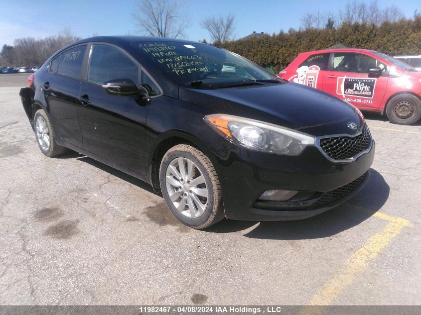 2014 Kia Forte Lx VIN: KNAFX4A69E5249663 Lot: 11982467