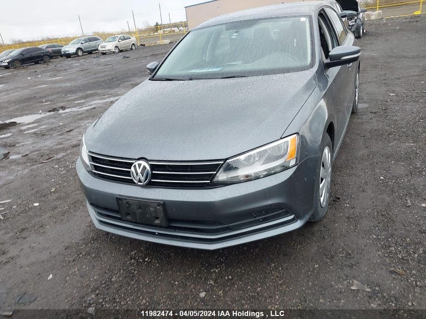 2016 Volkswagen Jetta Sedan VIN: 3VW267AJ3GM318240 Lot: 11982474