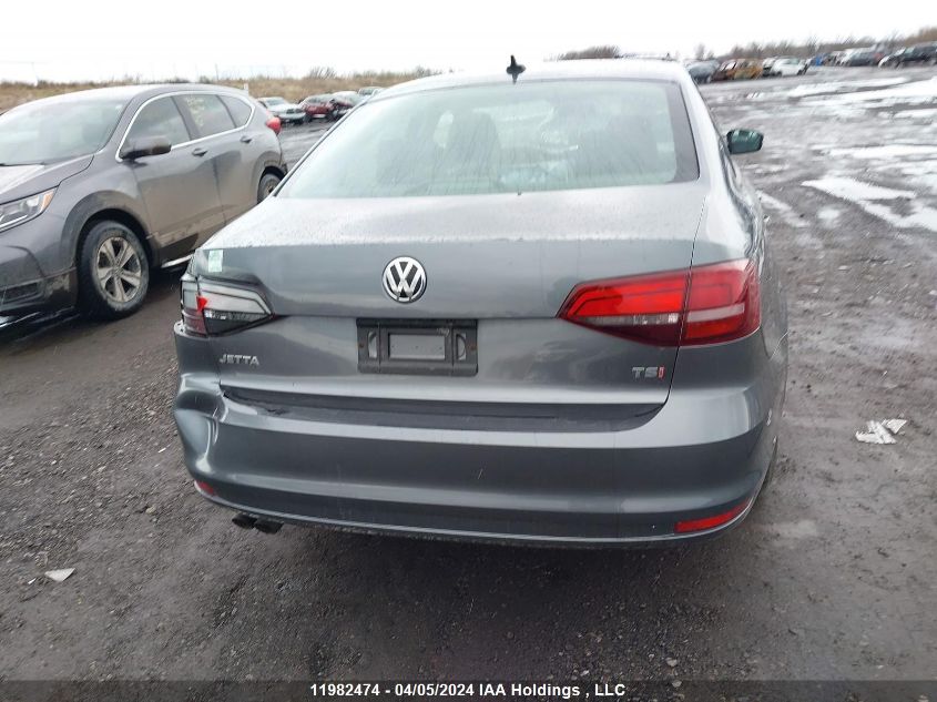 2016 Volkswagen Jetta Sedan VIN: 3VW267AJ3GM318240 Lot: 11982474