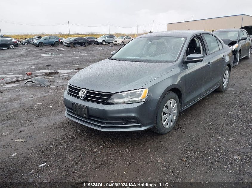 2016 Volkswagen Jetta Sedan VIN: 3VW267AJ3GM318240 Lot: 11982474