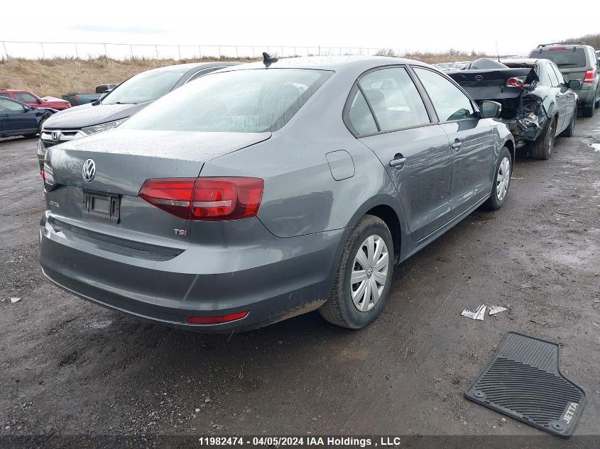 2016 Volkswagen Jetta Sedan VIN: 3VW267AJ3GM318240 Lot: 11982474