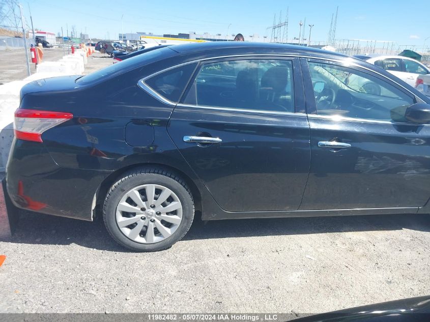 2014 Nissan Sentra S/Sv/Sr/Sl VIN: 3N1AB7AP7EL624247 Lot: 11982482