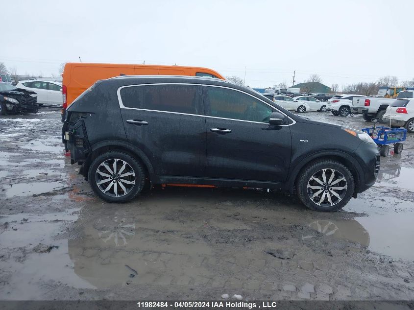 2017 Kia Sportage Ex VIN: KNDPNCAC9H7075549 Lot: 11982484