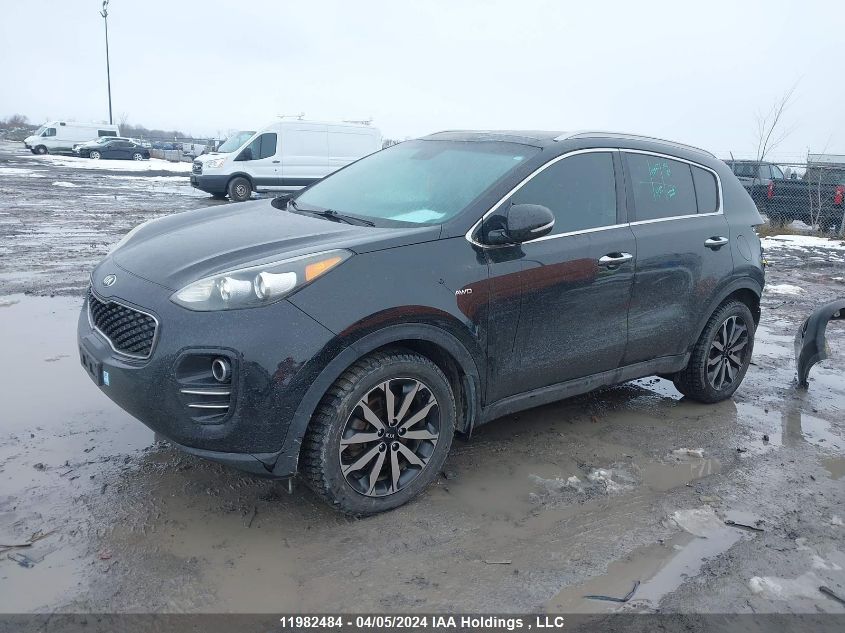 2017 Kia Sportage Ex VIN: KNDPNCAC9H7075549 Lot: 11982484