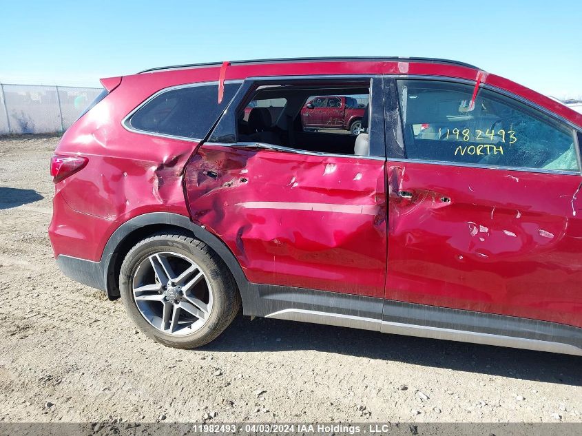 2018 Hyundai Santa Fe Se/Limited VIN: KM8SNDHF5JU288551 Lot: 39236374