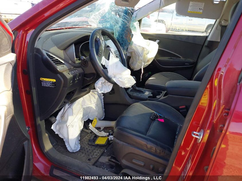 2018 Hyundai Santa Fe Se/Limited VIN: KM8SNDHF5JU288551 Lot: 39236374