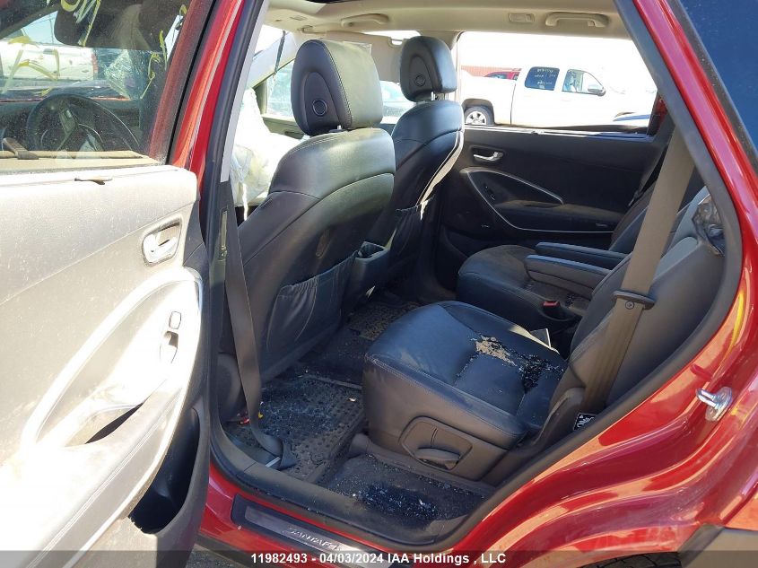 2018 Hyundai Santa Fe Se/Limited VIN: KM8SNDHF5JU288551 Lot: 39236374