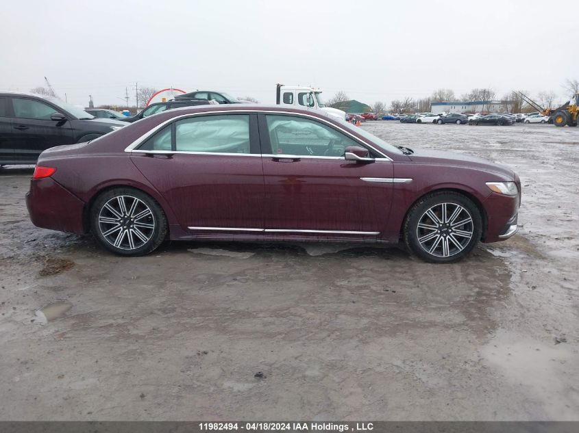 2017 Lincoln Continental VIN: 1LN6L9NP1H5610964 Lot: 11982494